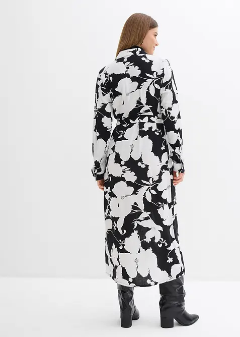 Robe-chemise en viscose fluide, bonprix