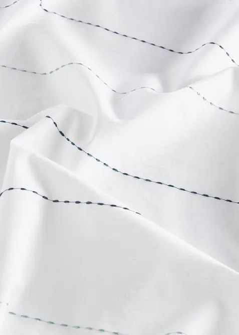 Vorhang mit gewebten Streifen (1er Pack), bonprix