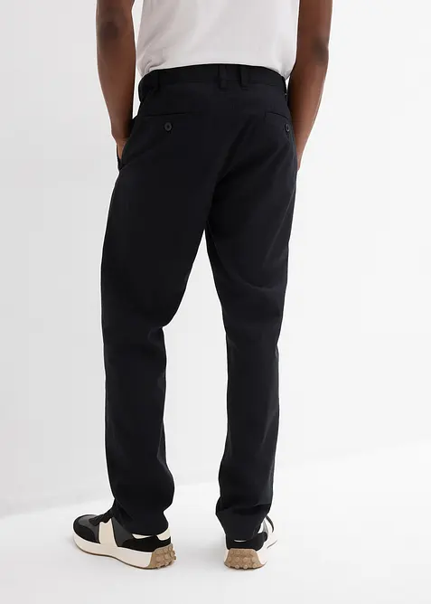 Regular Fit Chinohose aus reinem Leinen, Straight, bonprix