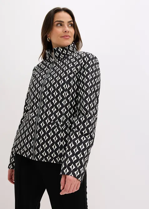 leichte Wende- Steppjacke mit Druck, bonprix