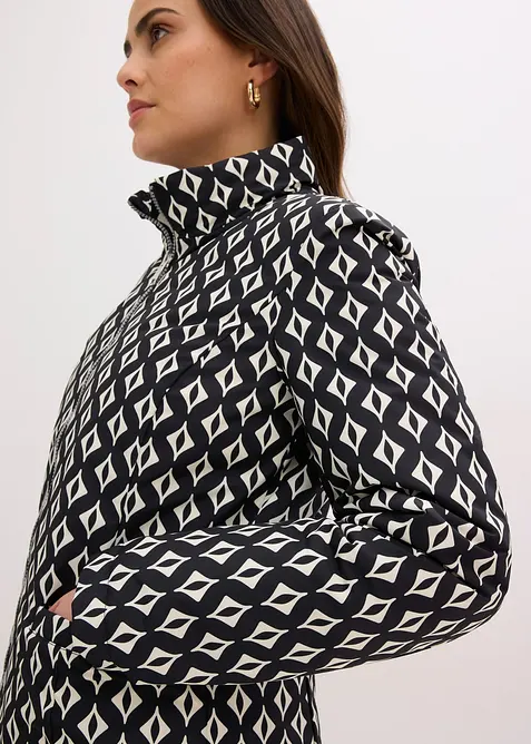 leichte Wende- Steppjacke mit Druck, bonprix