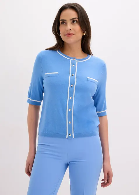 Strickjacke mit Viskose, bonprix