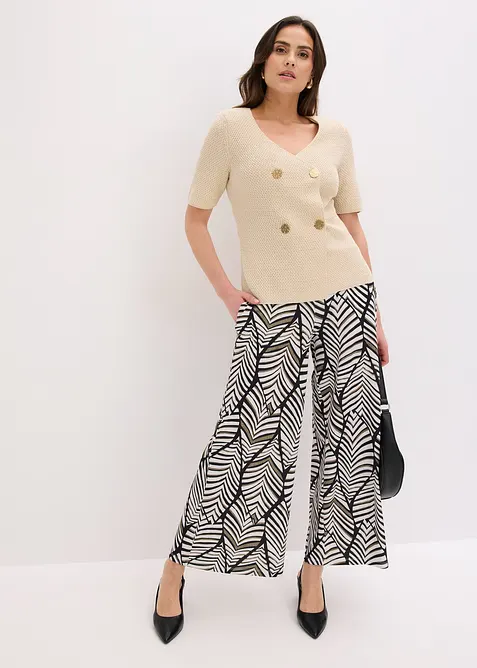 Weite Jerseyhose, bonprix