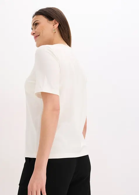 T-shirt en coton, bonprix