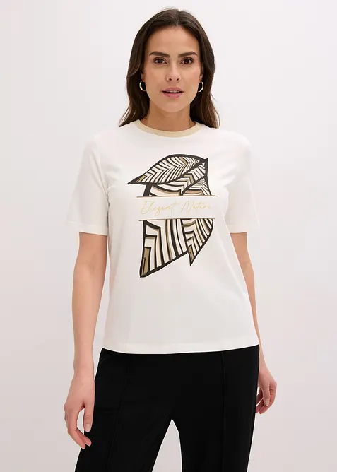 T-shirt en coton, bonprix