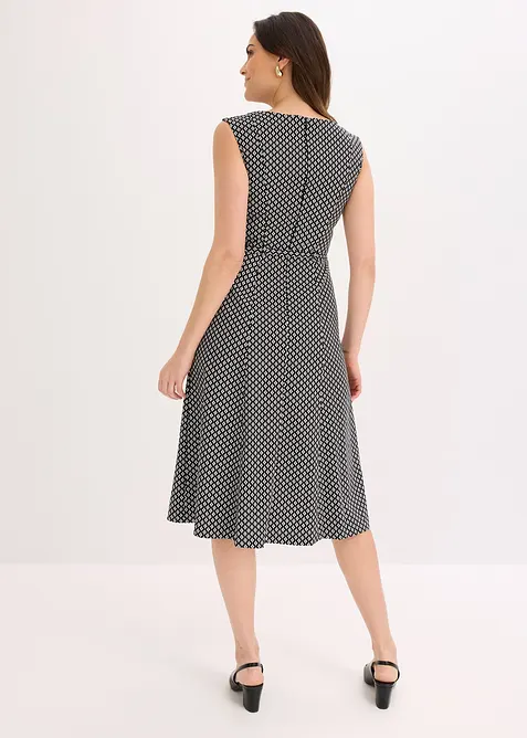 Robe en bengaline avec ceinture (2 pces), bonprix