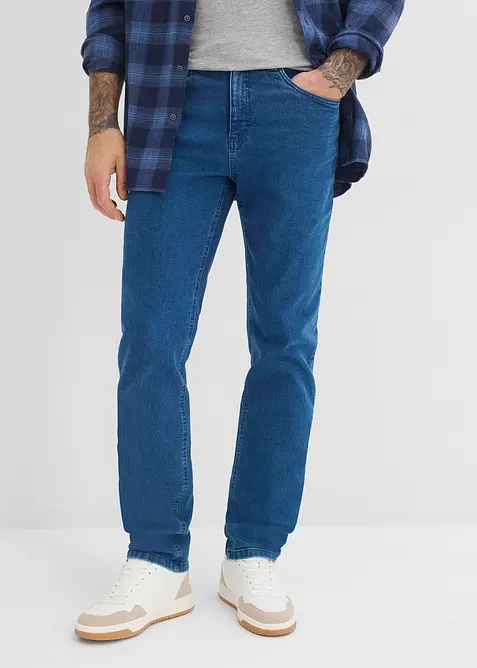 Classic Fit Stretch-Jeans, Tapered, bonprix
