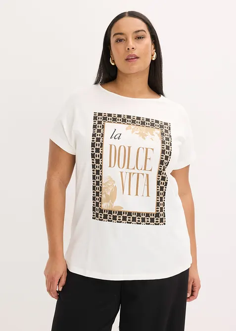 Shirt aus reiner Bio-Baumwolle, bonprix