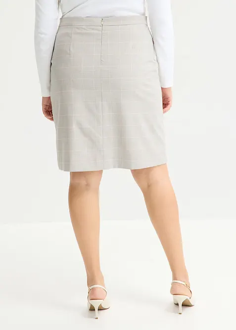 Glencheck Bleistiftrock, bonprix