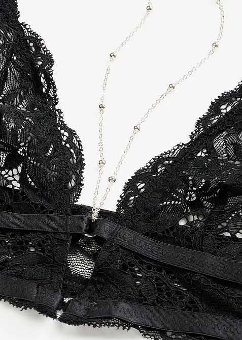 Bustier und Strapsstring Ouvert (2-tlg.Set), bonprix