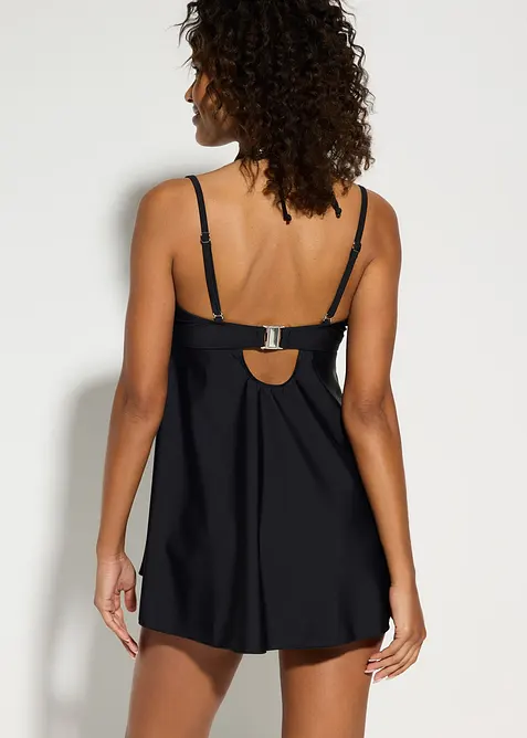 Long-Tankini mit verzierten Tr&auml;gern (2-tlg.Set), bonprix