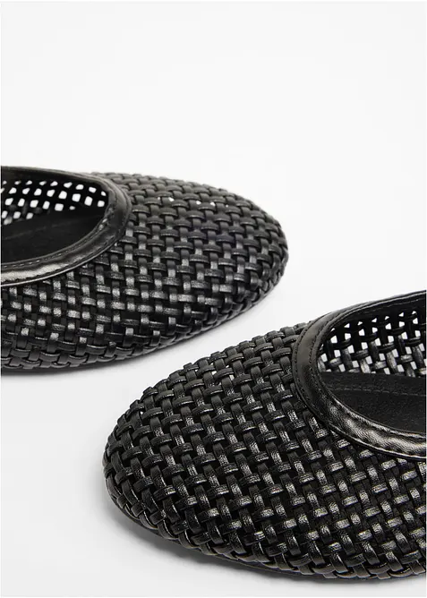 Ballerinas aus Soft-Material, bonprix