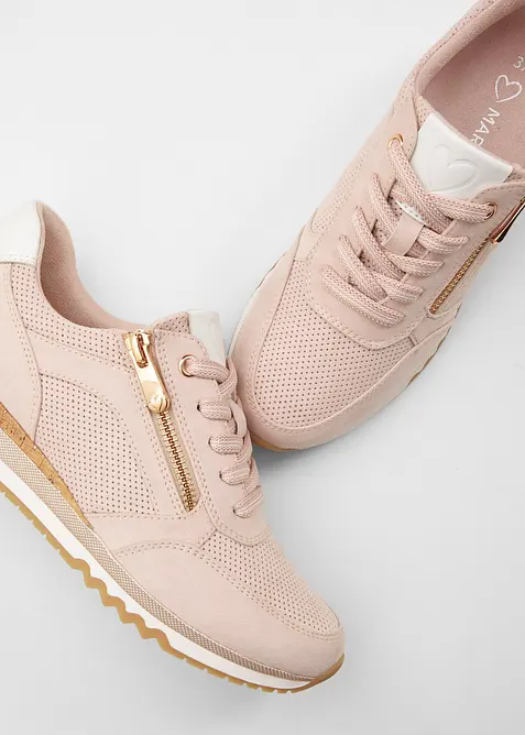 Sneakers Marco Tozzi &agrave; fermeture zipp&eacute;e, Marco Tozzi