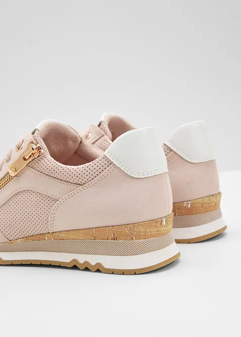 Sneakers Marco Tozzi &agrave; fermeture zipp&eacute;e, Marco Tozzi