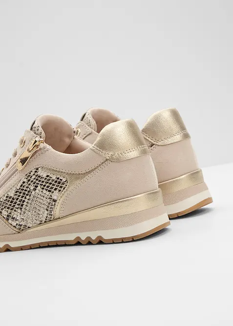 Sneakers Marco Tozzi &agrave; fermeture zipp&eacute;e, Marco Tozzi