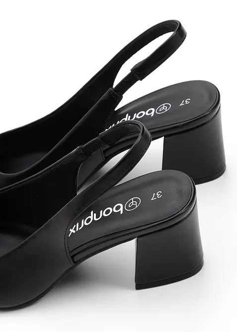 Slingpumps mit Blockabsatz, bonprix
