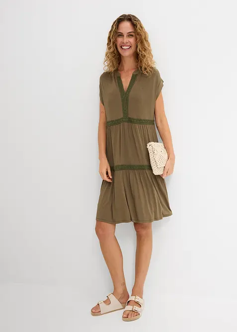 Tunika-Kleid aus softem Viskose-Mix, bonprix