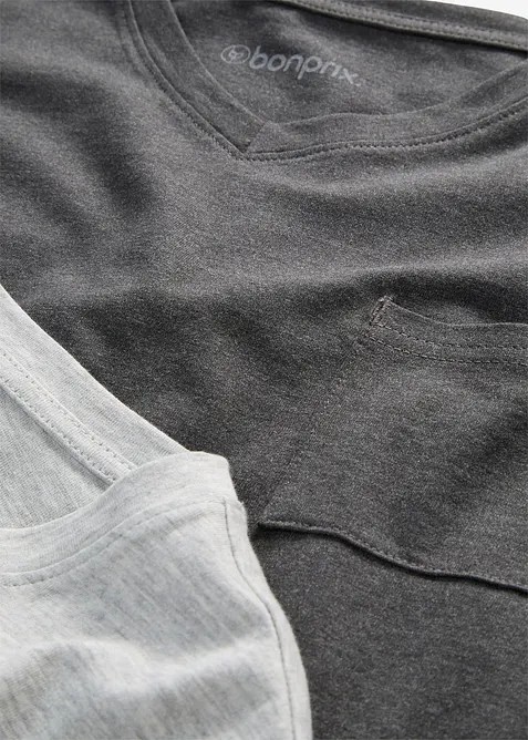 Lot de 2 pyjashorts (ens. 4&nbsp;pces), bonprix