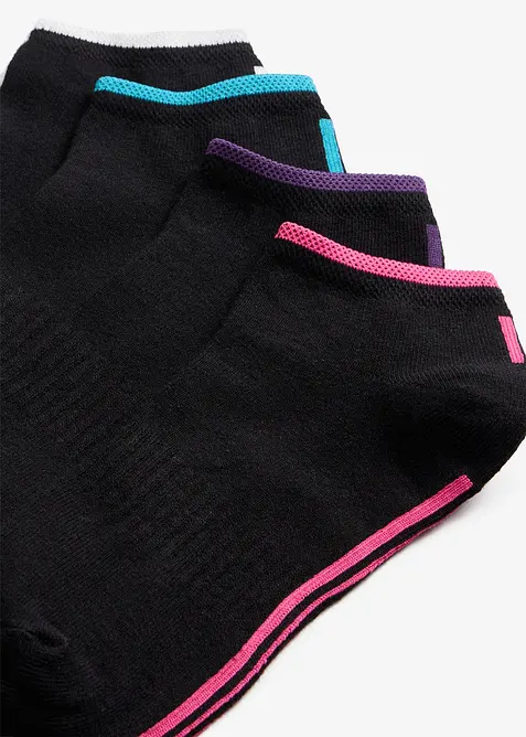 Sneakersocken (8er Pack) mit Bio-Baumwolle, bonprix