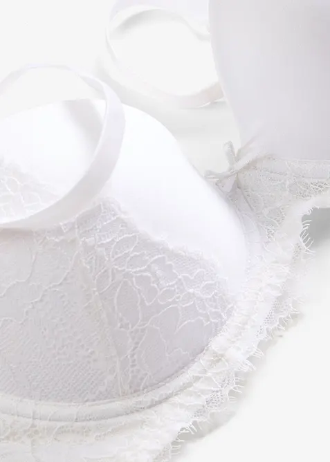 Schalen-BH aus gl&auml;nzendem Material, bonprix