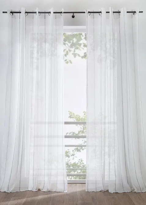 Gardine mit Streifen (1er Pack), bonprix