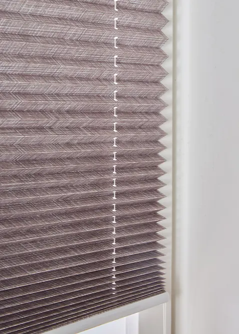 Verdunkelungsplissee gemustert, bonprix