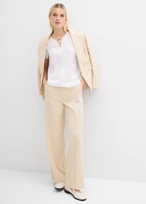 Tunika aus feinem Satin, bonprix