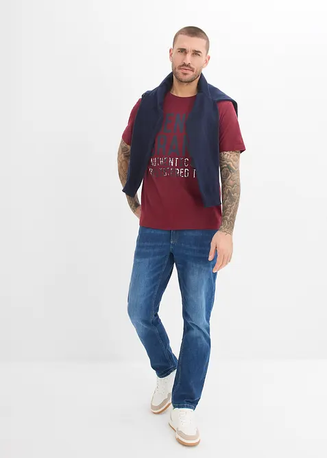 T-Shirt (2er Pack) aus reiner Bio-Baumwolle, bonprix