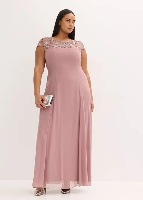 Abendkleid mit Spitzen-Applikation, bonprix