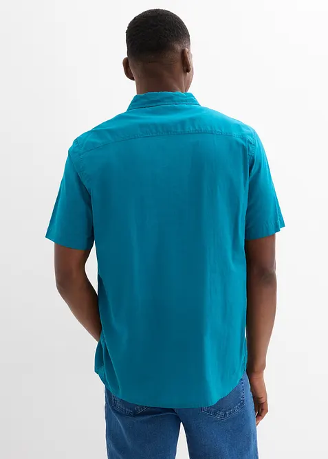 Kurzarmhemd aus reiner Baumwolle, bonprix