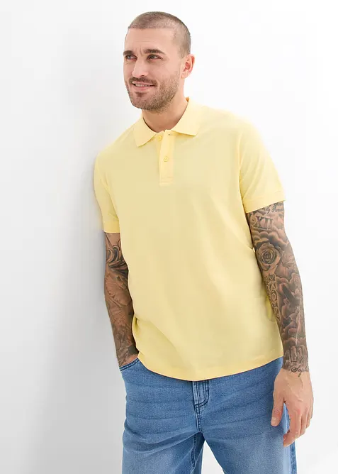 Piqu&eacute;-Poloshirt aus reiner Bio-Baumwolle, bonprix