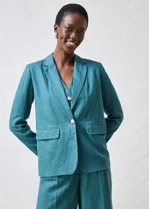 Blazer aus reinem Leinen, bonprix