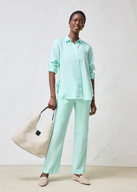 Chemisier 100&nbsp;% lin, bonprix