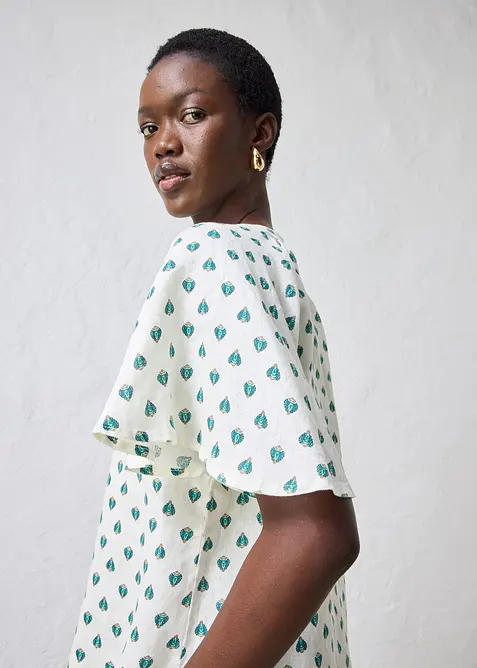 Tunikabluse aus reinem Leinen, bonprix