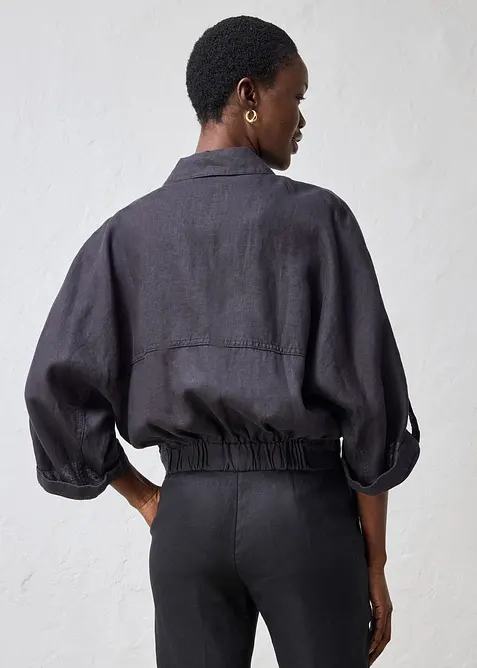 Blouson aus reinem Leinen, bonprix
