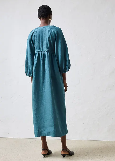 Robe longue 100% lin, bonprix