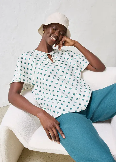 Leinen Bucket Hat, bonprix