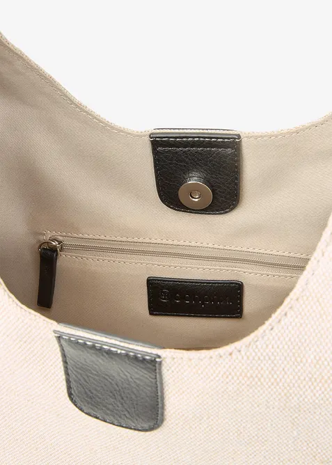 Beuteltasche mit Leinen, bonprix