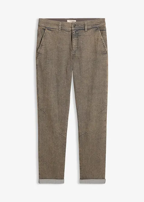 Leichte Relaxed Fit Stretch-Jeans mit Dehnbund, Straight, bonprix
