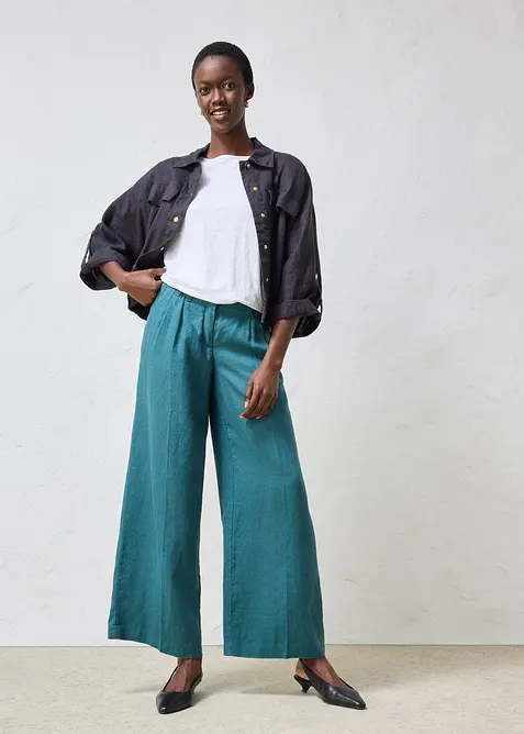 Shirt aus reinem Leinen, bonprix