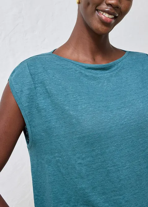 Shirt aus reinem Leinen, bonprix