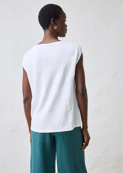 Shirt aus reinem Leinen, bonprix