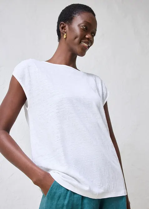 Shirt aus reinem Leinen, bonprix