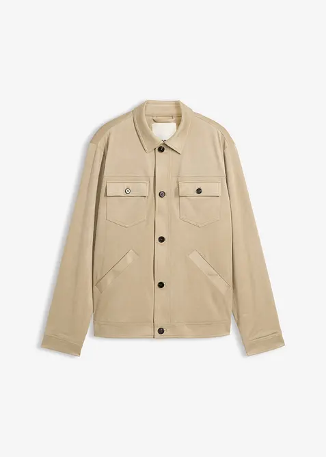 Velourslederimitat-Jacke, bonprix