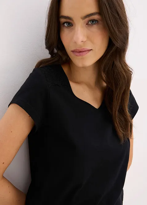 Pyjama avec un pantacourt ample, bonprix