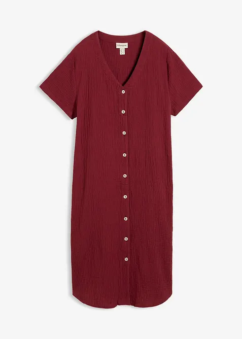 Blusenkleid aus softem Musselin, bonprix