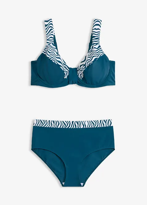 Minimizer-Bikini mit gepolsterten Tr&auml;gern (2-tlg.Set), bonprix