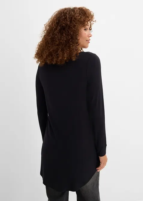 Viskose Longshirt, Langarm, bonprix