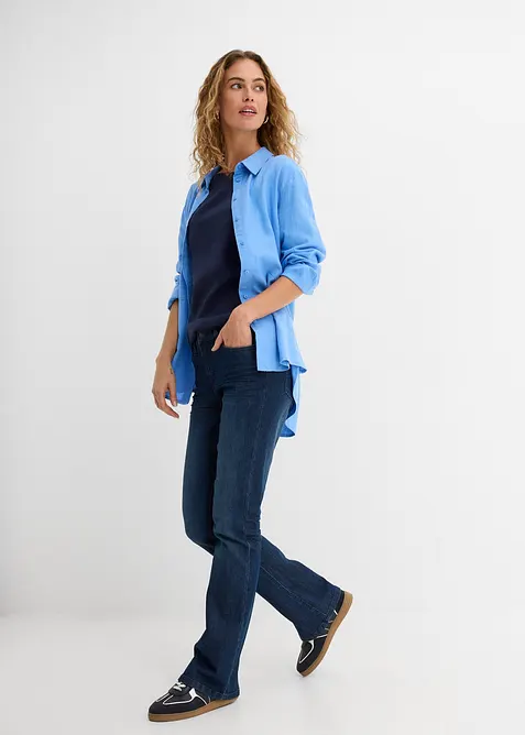 Langarmshirt aus reiner Bio-Baumwolle, bonprix