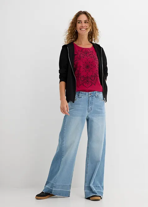 T-Shirt aus reiner Bio-Baumwolle, bonprix